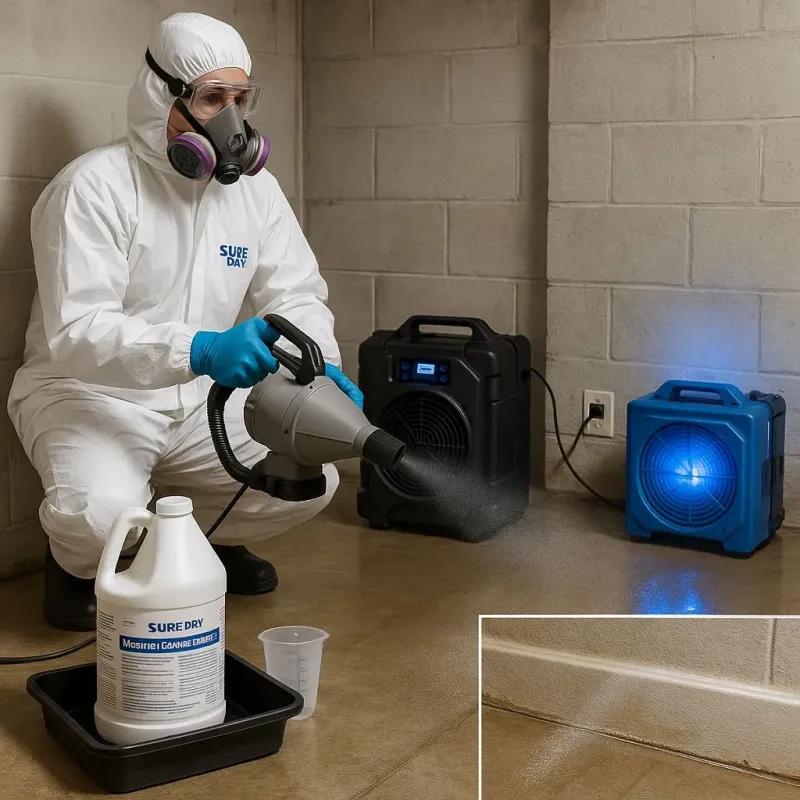 Sanitization and Odor Removal process in Bay Wood, NY
