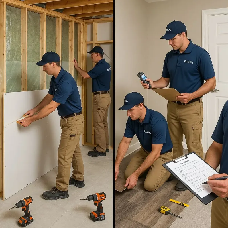 Repairs and Reconstruction process in Bay Wood, NY
